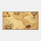 OUDE KAART van de VS Bureaumat (Voorkant)