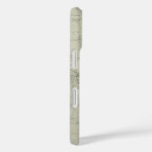 Oude  kaart van de Wereld Case-Mate iPhone Case (Achterkant / Rechts)