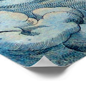 Oude kaart van de wereld poster (Hoek)