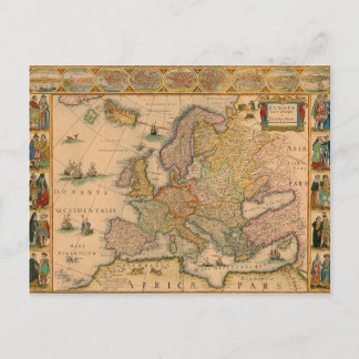 Oude Kaart van Europa