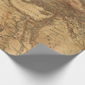 Oude kaart van Europa Cadeaupapier (Hoek)