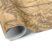 Oude kaart van Europa Cadeaupapier (Rol Hoek)