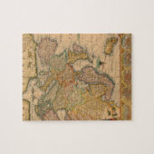 Oude kaart van Europa Legpuzzel (Horizontaal)