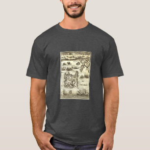 Oude kaart van Lemnos (Isle de Stalimene) T-shirt