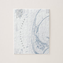 Oude kaart van provincetown Cape Cod Legpuzzel