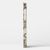 Oude kaart van wereldhalfronden. Creëer door Frede Case-Mate iPhone Case (Achterkant / Links)