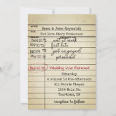 Oude Kaart Wedding Vow Renewal (Voorkant)