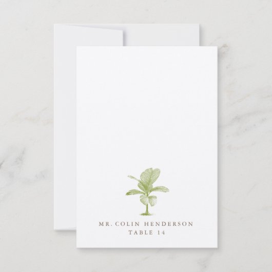 Oude kaartjes voor de bestemming Palm Beach Kaart (Voorkant)