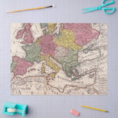 Oude Kaartserie 1 Ontwerp 12 Tissuepapier (Craft)