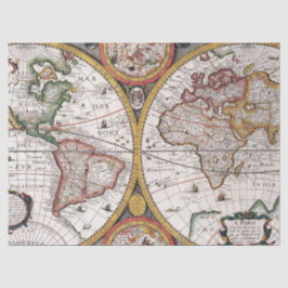 Oude Kaartserie 1 Ontwerp 9 Tissuepapier