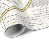 Oude kaartspeelfeestje voor verpakkingspapier cadeaupapier (Rol Hoek)