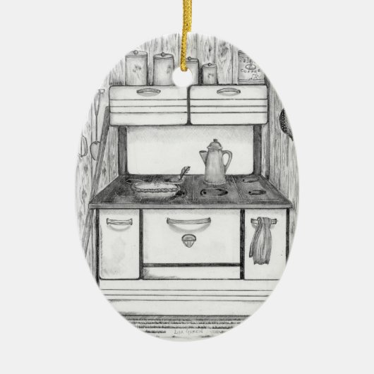 Oude kajuitkachel keramisch ornament (Voorkant)