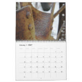 Oude kalender voor onderdelen van trekkers: Jaar a (Jan 2027)