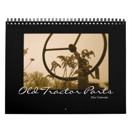 Oude kalender voor onderdelen van trekkers: Jaar a (Hoes)