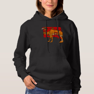 Oude kameel op Arabische nacht Hump Day Hoodie