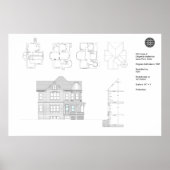 Oude kamer 2 poster (Voorkant)