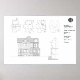 Oude kamer 2 poster