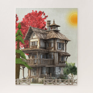 Oude kamer legpuzzel