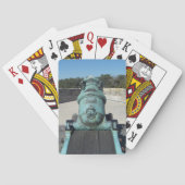Oude kanon speelkaarten (Achterkant)