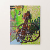 Oude kanonnen uit de burgeroorlog. legpuzzel (Verticaal)