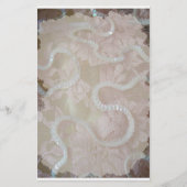  Oude Kant en Sequins Stationery Briefpapier (Voorkant)