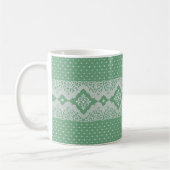 Oude Kant op Arsenic (Groene) Koffie Mok (Links)