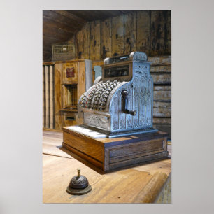 Oude kassa, Frisco, Colorado Poster