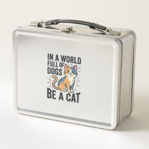 Oude Kat Liefhebber Wees een Kat Grafisch Ontwerp_
