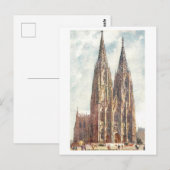 Oude Kathedraal in Keulen/Koln Briefkaart (Voorkant / Achterkant)