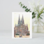 Oude Kathedraal in Keulen/Koln Briefkaart (Staand voorkant)