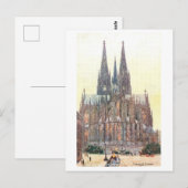 Oude Kathedraal in Keulen/Koln Briefkaart (Voorkant / Achterkant)