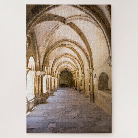 Oude Kathedraal kloostergang Legpuzzel (Verticaal)