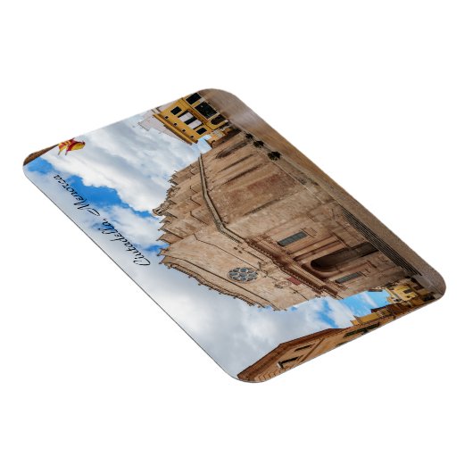 Oude kathedraal Santa Maria in Ciutadella - Menorc Magneet (Rechterzijde)