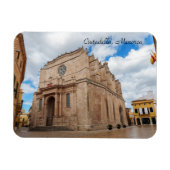 Oude kathedraal Santa Maria in Ciutadella - Menorc Magneet (Horizontaal)