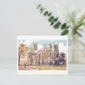 Oude Kathedraal van Canterbury Briefkaart (Staand voorkant)