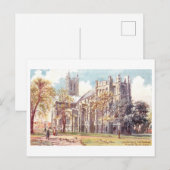 Oude Kathedraal van Canterbury Briefkaart (Voorkant / Achterkant)