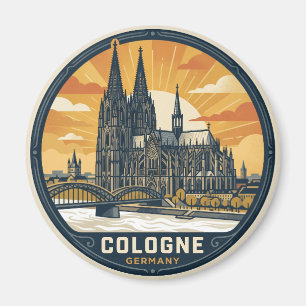 Oude Kathedraal van Keulen Duitsland Magneet