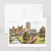 Oude Kathedraal van St. David, Wales Briefkaart (Voorkant / Achterkant)