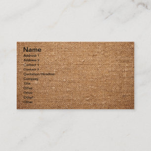 Oude katoencanvasstructuur voor achtergrond visitekaartje