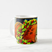 Oude Katten Prettig Kerstfeest Koffiemok (Voorkant links)