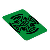 Oude Keltische Kruisknoopwerk Kunst Magneet (Rechterzijde)