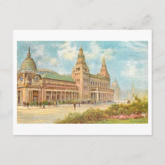 Oude Kelvin Hall, Glasgow, Schotland Briefkaart (Voorkant)