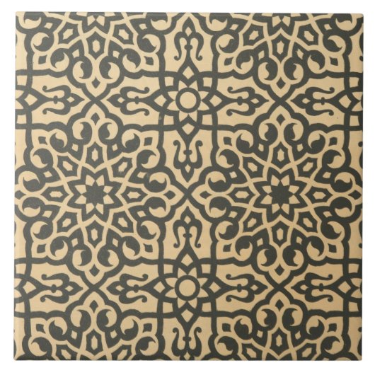 Oude keramische tegels voor  patroonverval tegeltje (Voorkant)