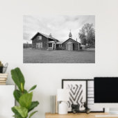 Oude Kerk en Parish House Poster (Thuiskantoor)