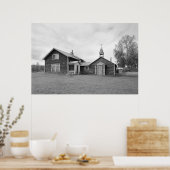 Oude Kerk en Parish House Poster (Keuken)