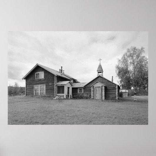 Oude Kerk en Parish House Poster (Voorkant)