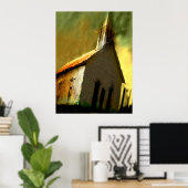 oude kerk - Gepersonaliseerd Poster (Thuiskantoor)