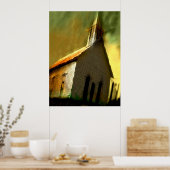 oude kerk - Gepersonaliseerd Poster (Keuken)
