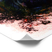 Oude kerk in het dorp Slotino, Moskou, Rusland Poster (Hoek)