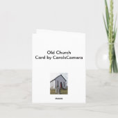 Oude Kerk Note Kaart (Achterkant)